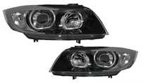 Faruri Angel Eyes compatibil cu BMW Seria 3 E90 Sedan E91 Touring (03