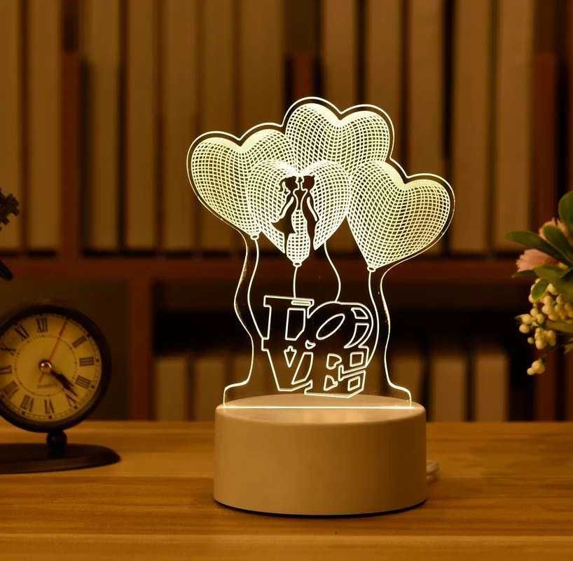 3D нощна лампа и не само" усммихни се