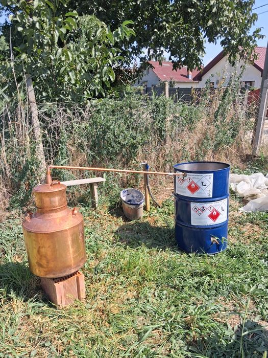 Cazane de tuica din cupru sau inox avem in stoc