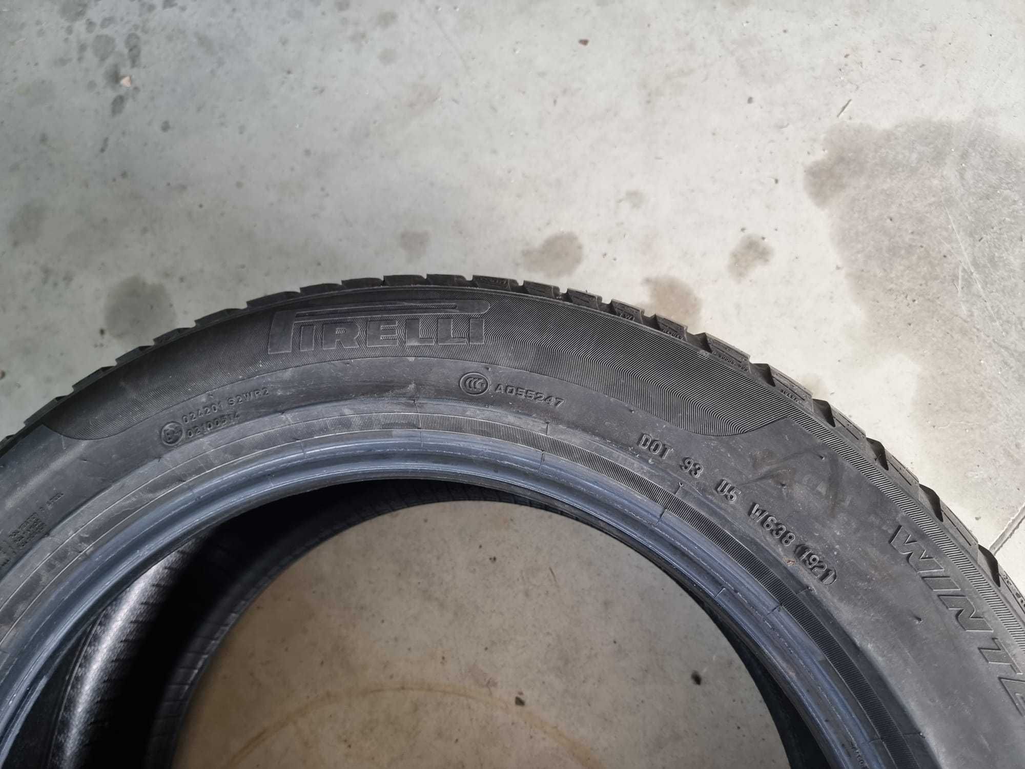 4 Anvelope de IARNA 225.55.18 'Pirelli' [dot 2022] ; stare buna