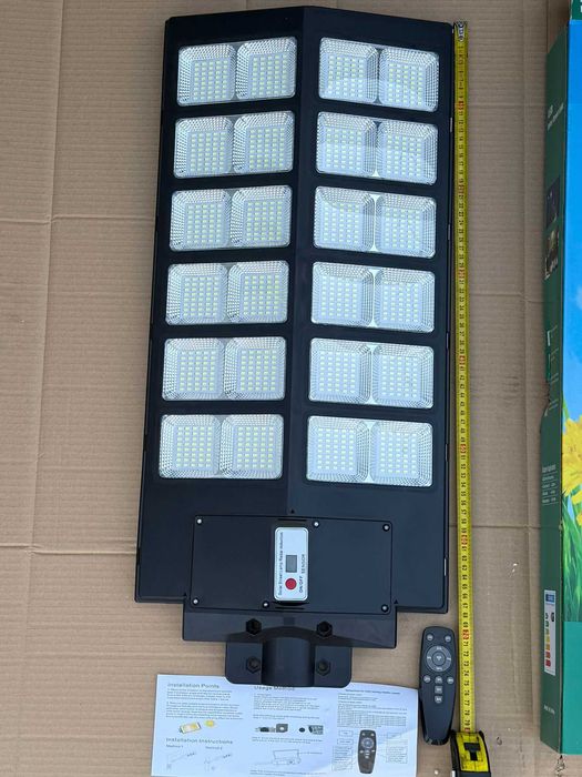 Lampa solara stradala, 1200w