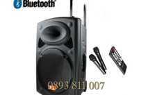 Промо! 2000в JBL 12-ка!Караоке тонколона 12 Bluetooth 2 микрофона