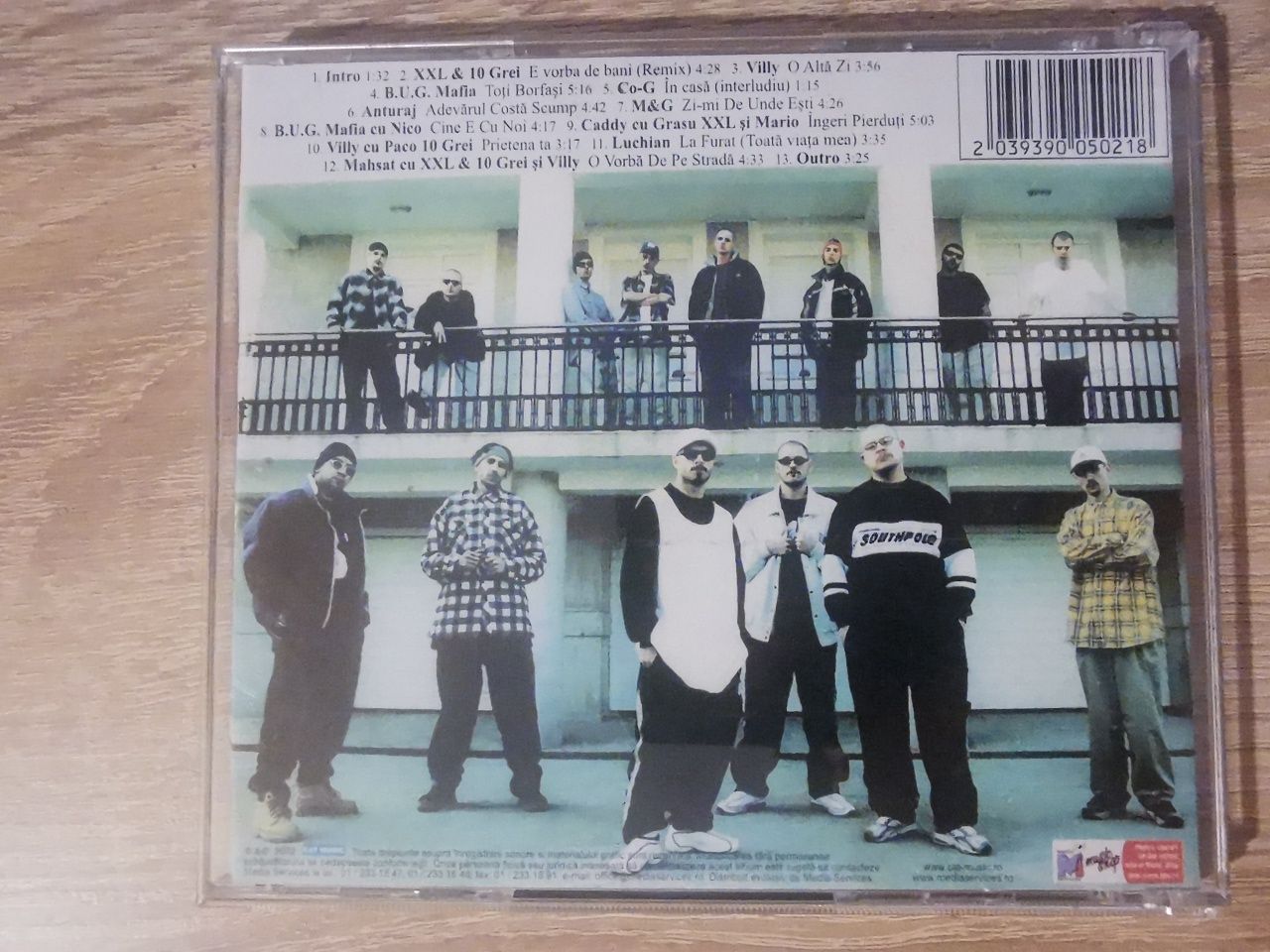 Album CD Hip Hop BUG Mafia Casa