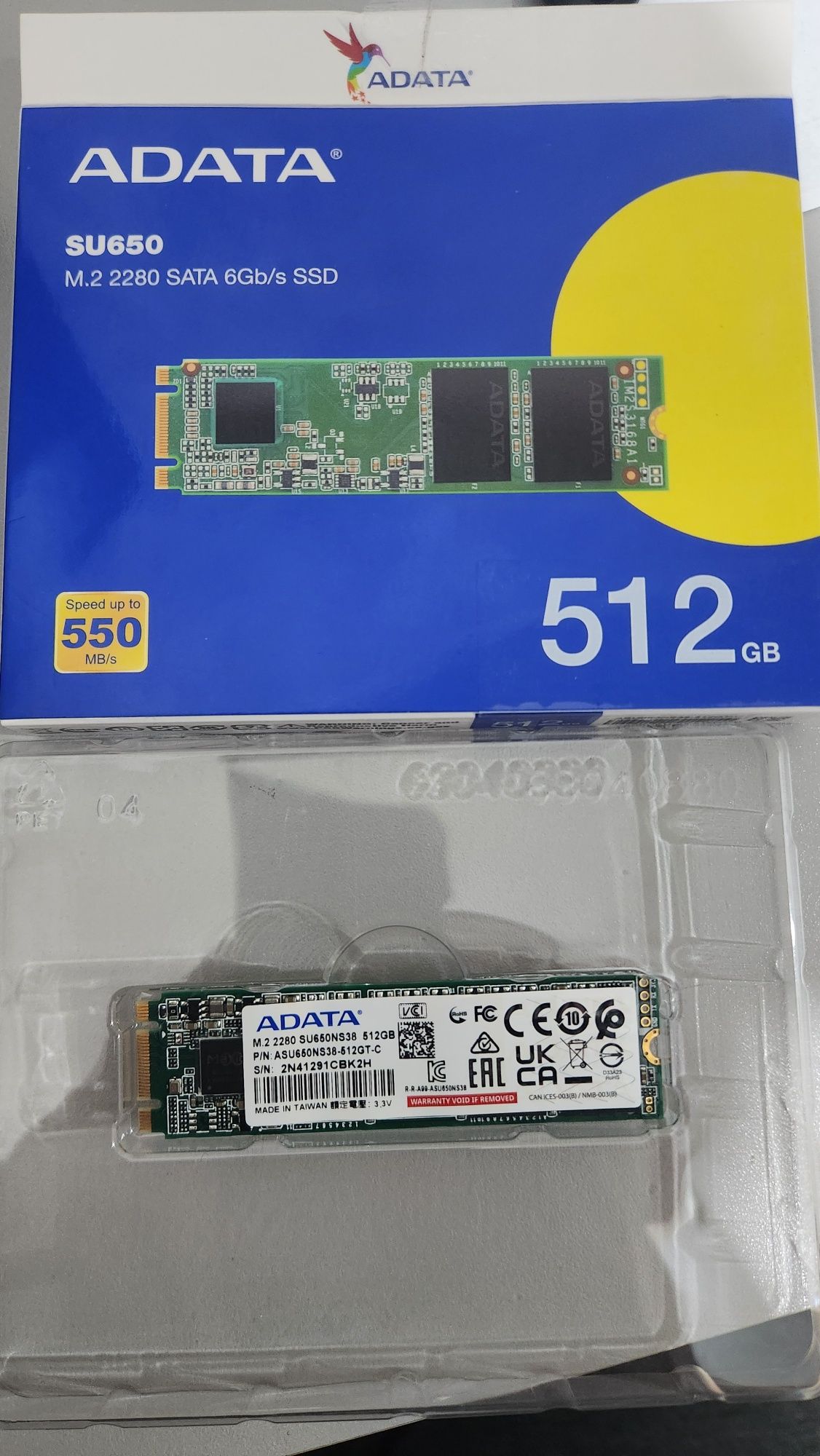 SSD m2 ADATA 512 Gb
