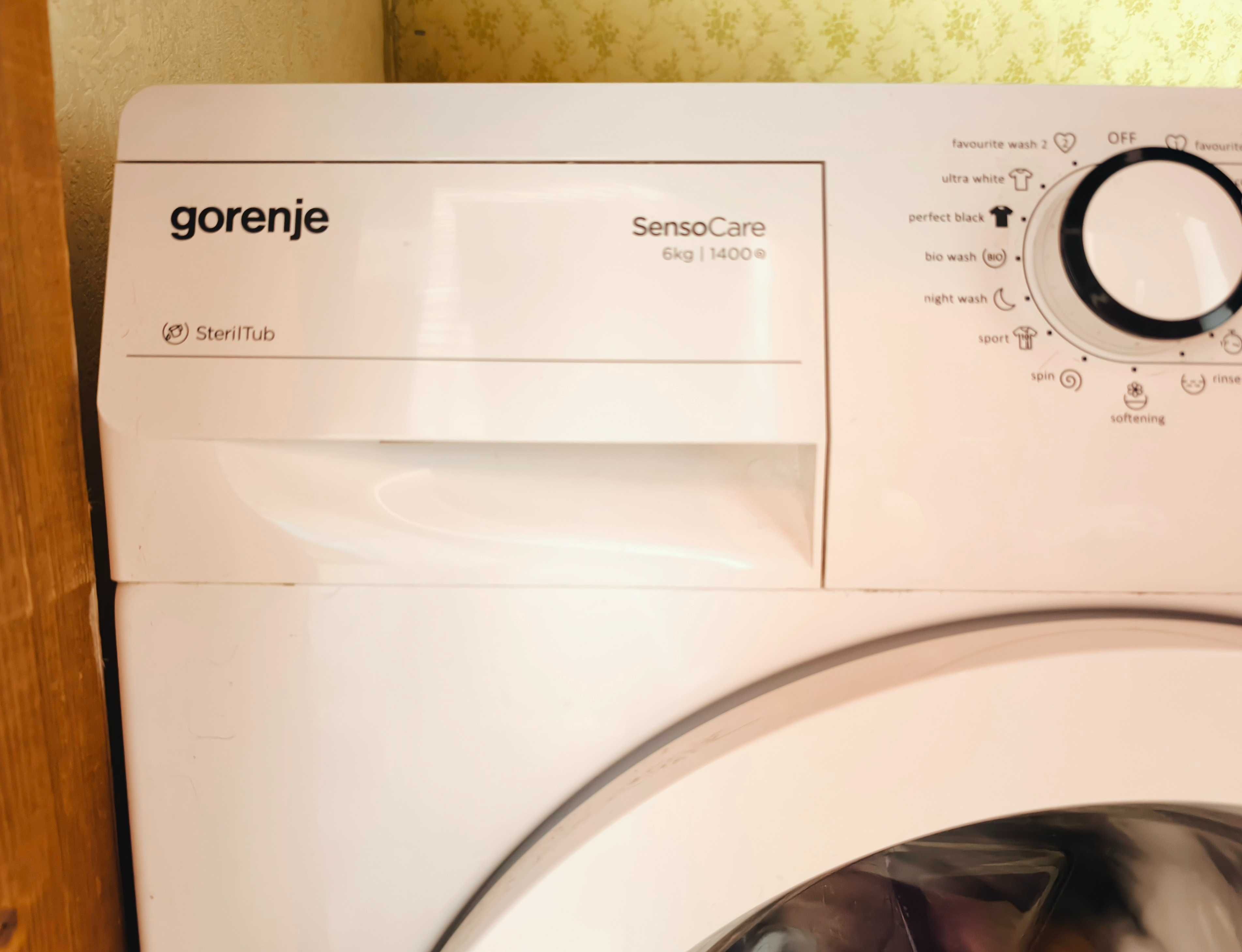 Пералня Gorenje Senso Care 6 кг 1400 об. в много добро състояние