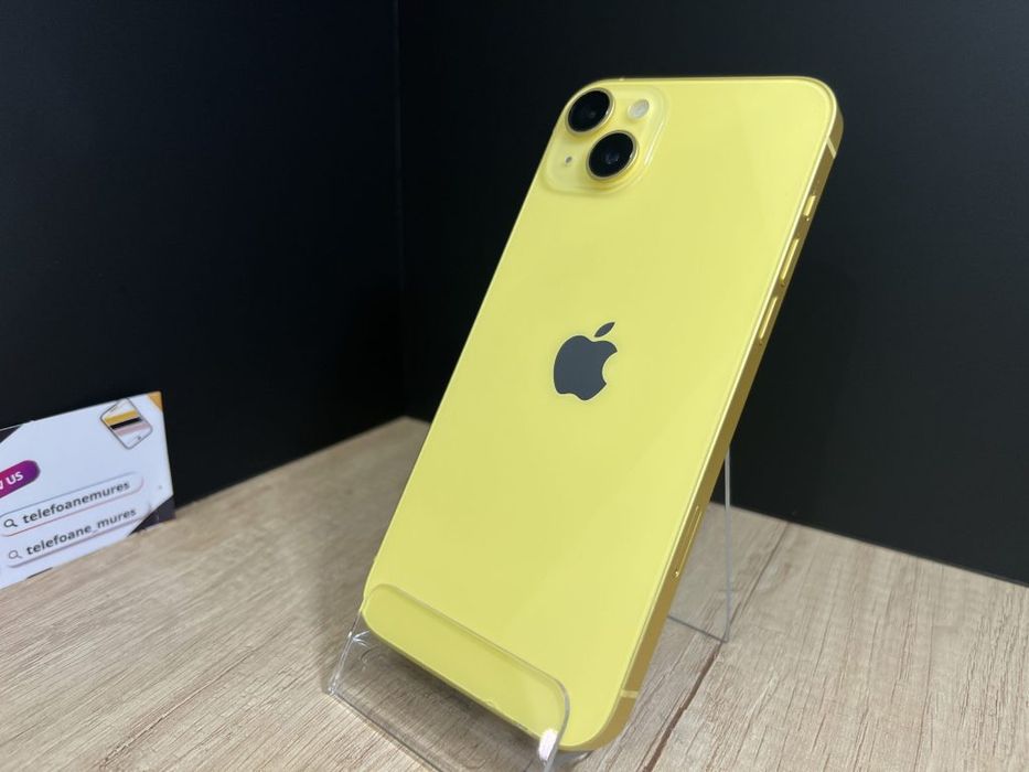 iPhone 14 Plus 128Gb Yellow 3 ani garanție, Telefoane Mureș