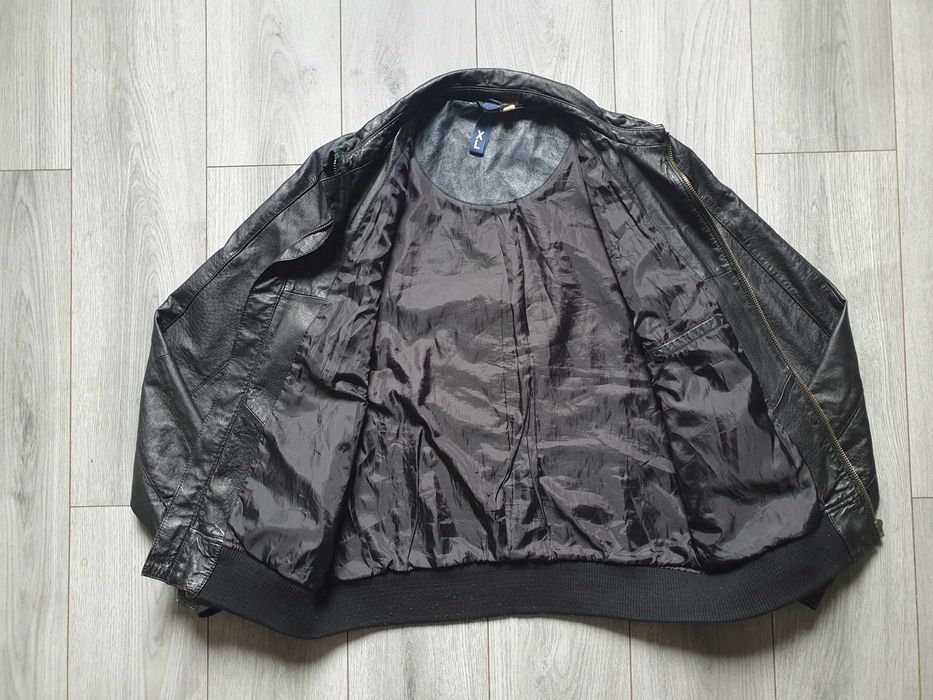Geaca de piele naturala DIVIDED - Marimea XL