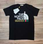 Тениска нова мъжка блуза фланелка The North Face Gucci памук котка