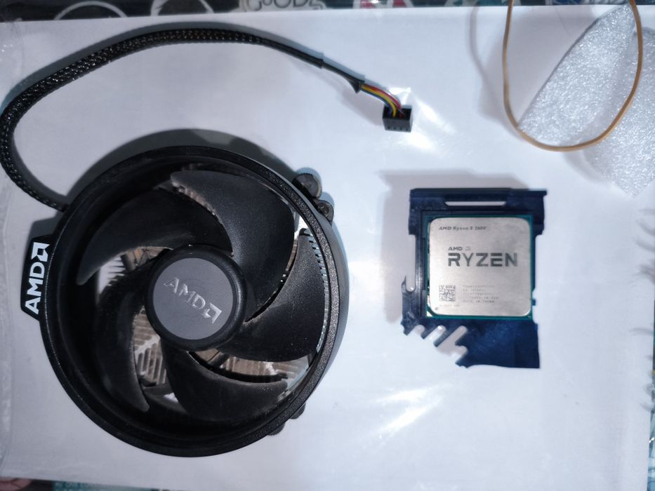 Ryzen 5 2600 + боксовый кулер
