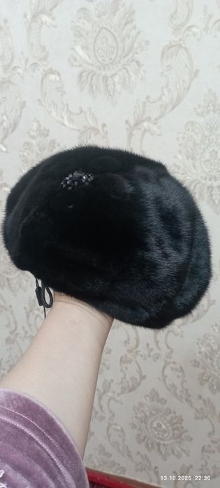 Норковая шапка женская