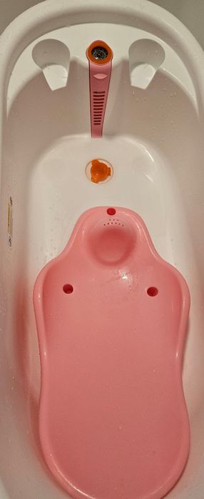 Cadita baie bebelusi cu reductor detasabil si termometru