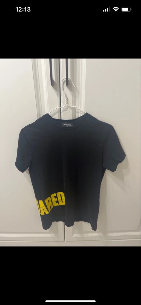 Tricou Dsquared negru original