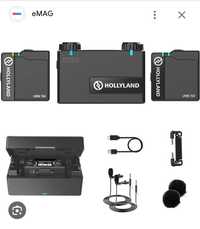 Kit wireless Hollyland Lark 150 Duo cu 2 microfoane