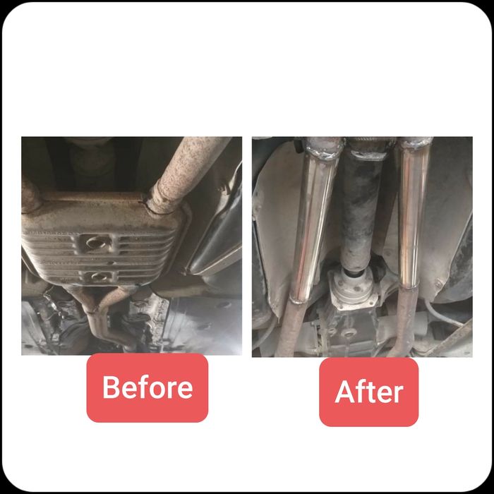 Sudură esapament catalizator dpf clapeta electrica racord flexibil