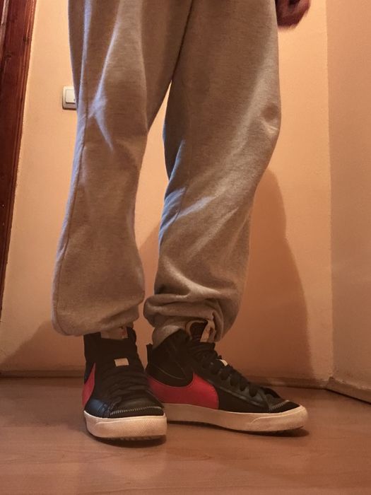 Nike Blazer Mid 77 Jumbo Black Bright Crimson