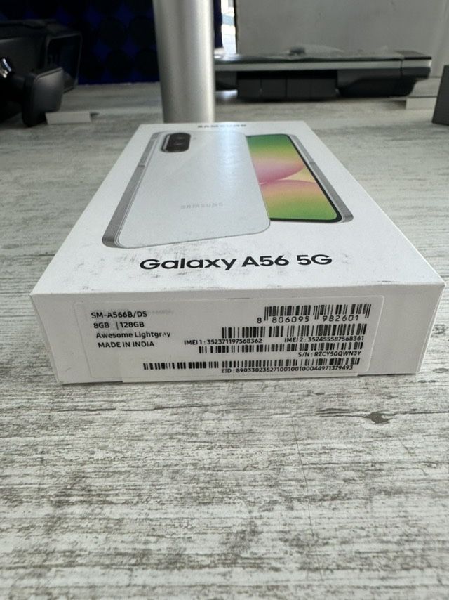Samsung A56 8GB/128GB Нов!!! - 519лв