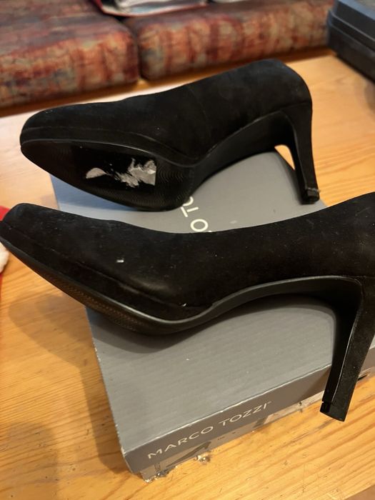 Дамски обувки -Marco Tozzi-велур