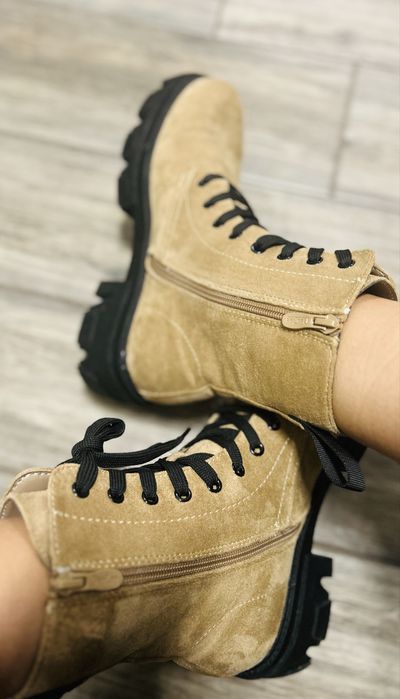 Зимни боти еко велур