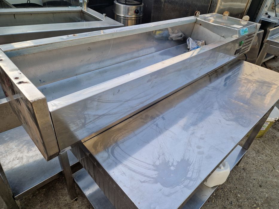 Frigider inox, congelator,.Congelator inox, Masa rece usi si blat inox