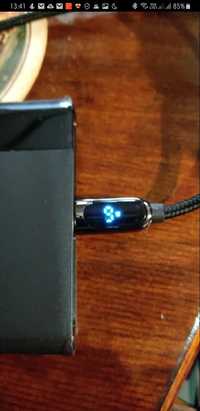 Cablu Baseus cu afisaj led USB tip C 2 m