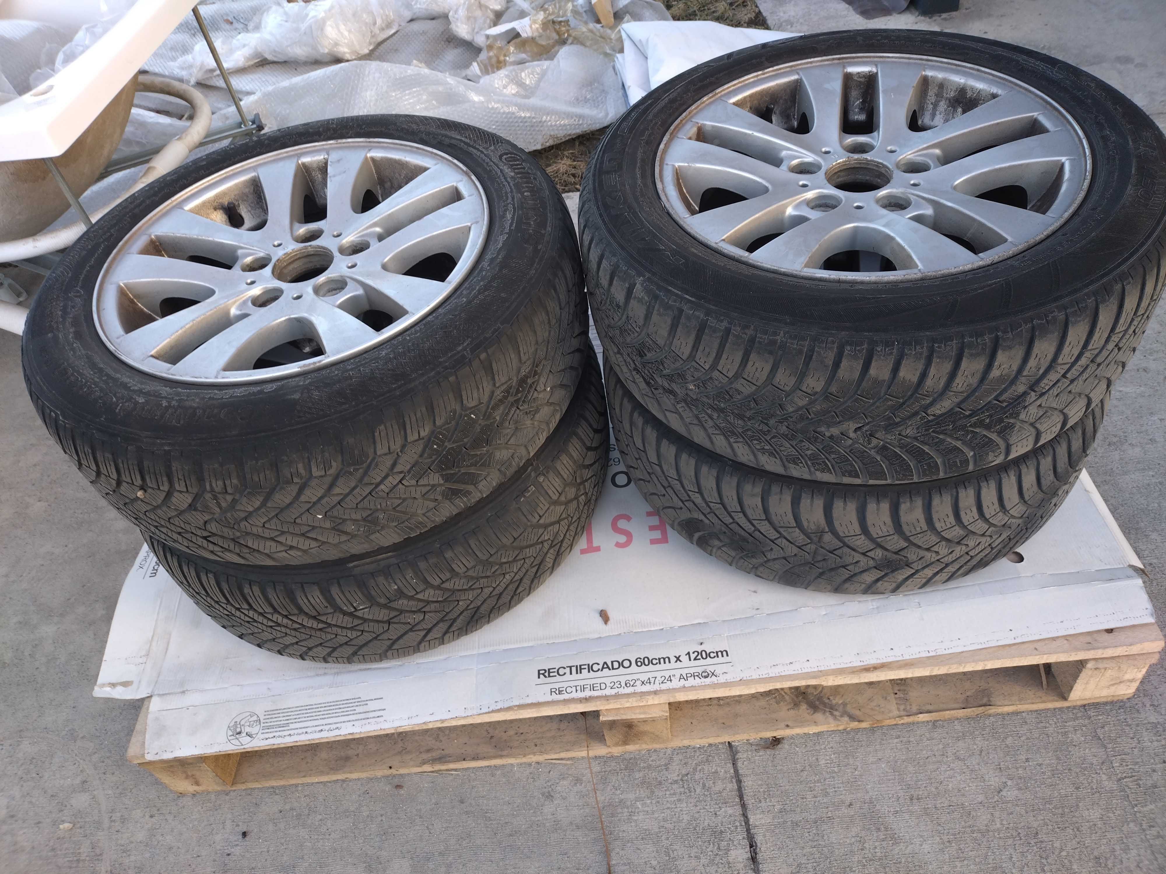 Гуми зимни с джанти за BMV 320