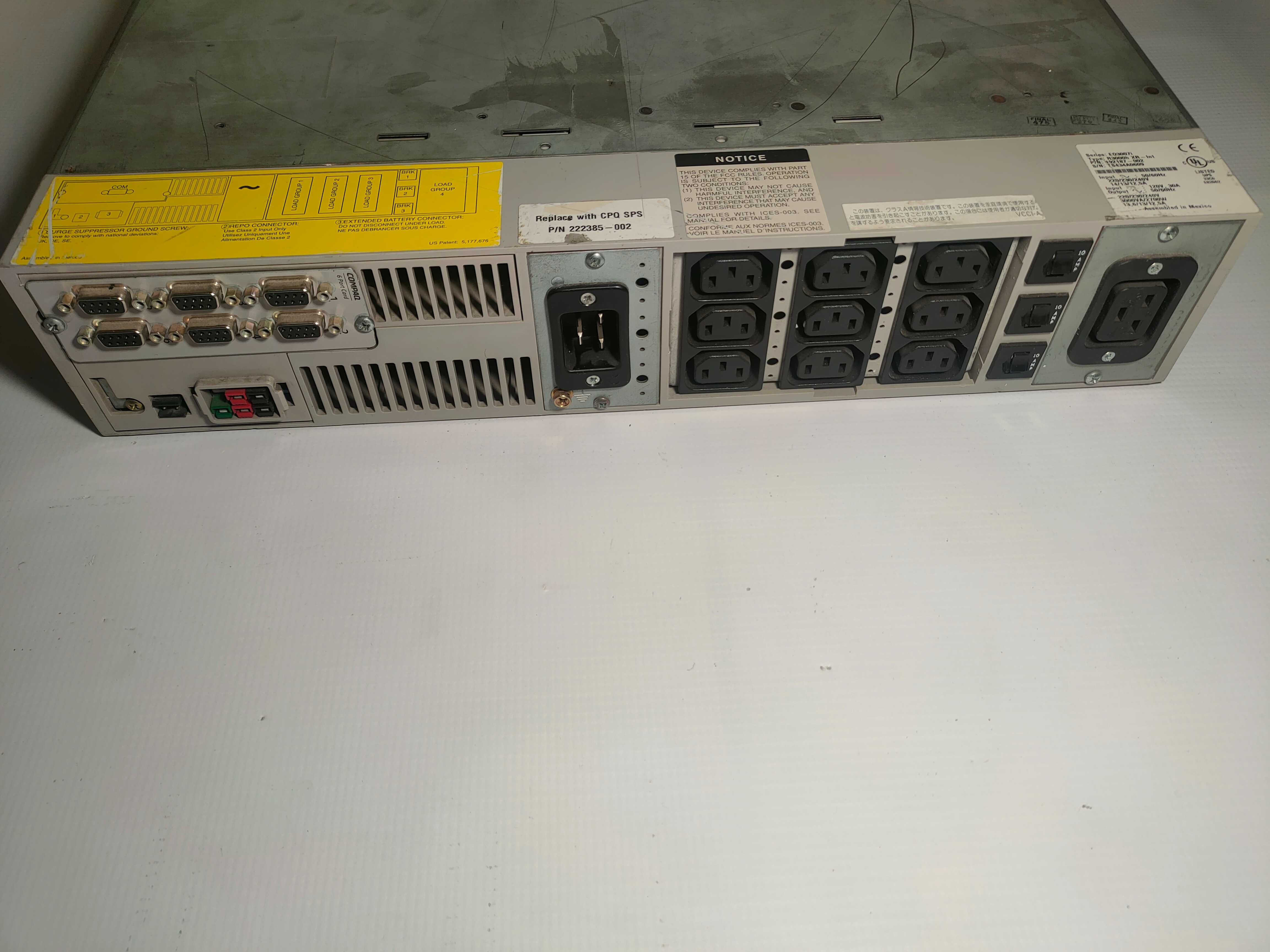 UPS HP-Compaq R3000XR RM2U-2.7KW, гаранция, цената е с вкл. ДДС