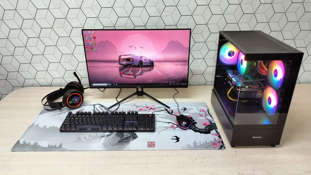 Intel Core i5-10400F,GTX 1660 Ti, SSD + HDD Мощный Компьютер
