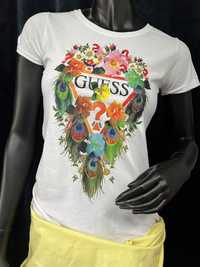 Тениска GUESS от NoOne Brand бяла