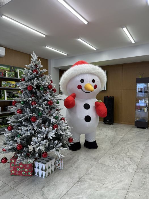 НОВИНКА снеговик  ростовые куклы холодные фонтаны