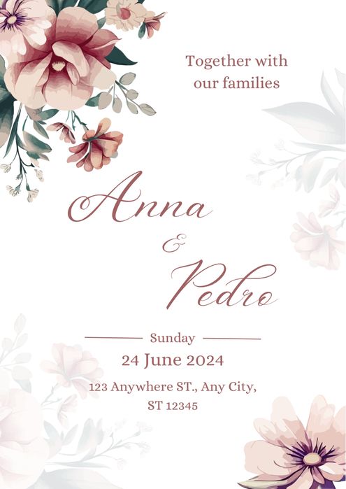 Invitatii nunta/botez,pliante,carti vizita,logo etc