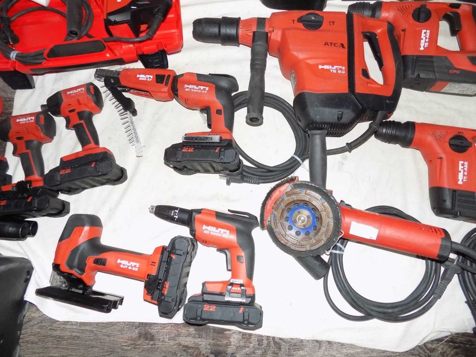 Hilti SCM 22-A , SID 6-22 ,VC 5-22 , TE 6/4 ,SD 5000, SJT6-22 , AG 125