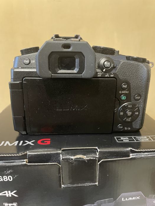 Vand Panasonic G80, 4k cu obiectiv Olympus 14-42