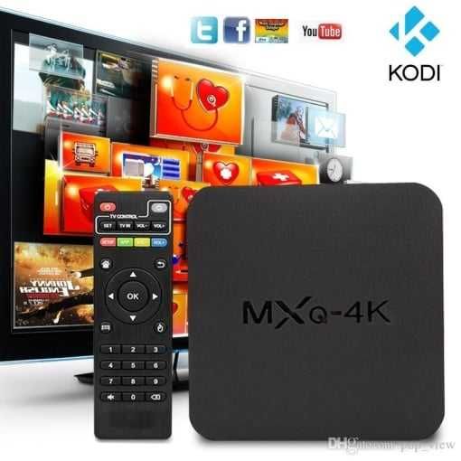 Smart TV Box MXQ Mini PC, 4K, Android TV, Transforma orice TV in Smart