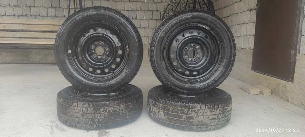 Зимный болон дисками от тайота