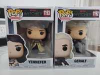 Funko POP The Witcher - Geralt 1192, Yennefer 1193