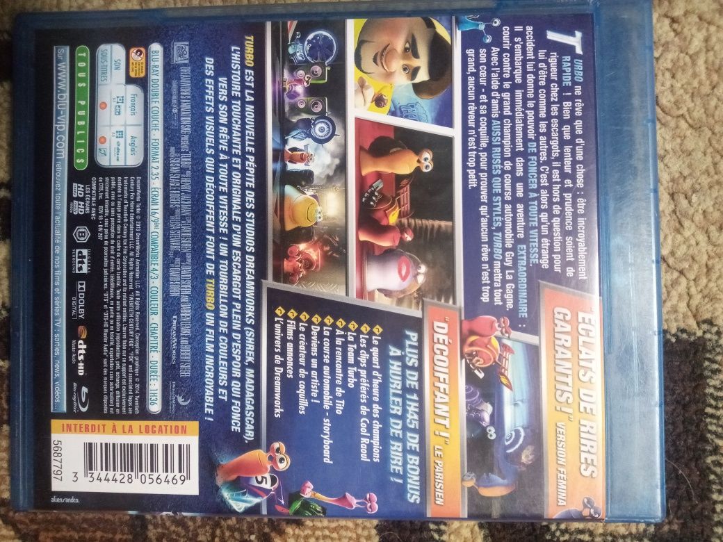Turbo Film Blu-Ray