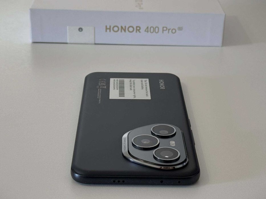 Бартер! Нов! Гаранция! Honor 400 Pro 512/12GB Midnight Black (Черен)
