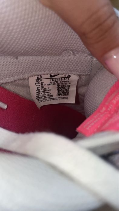 Nike Dunk Low „52” – дамски, розово/сиво, рядък модел, много запазени