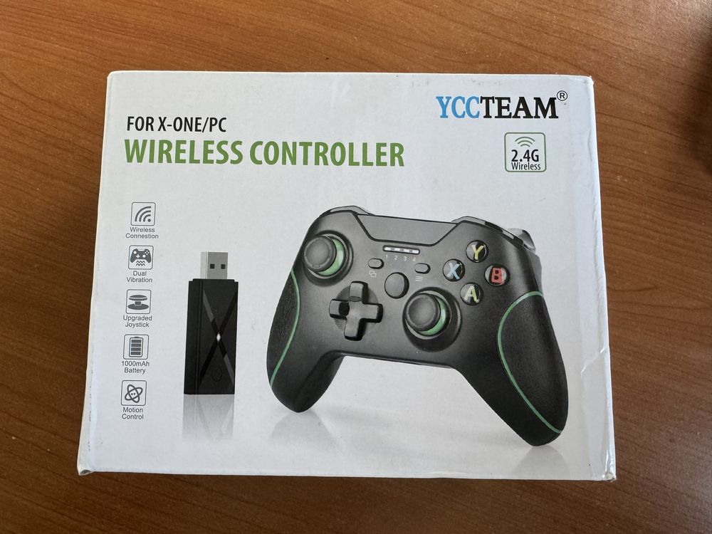 Controller wireless xbox/pc nou, nefolosit, cutia nedesfacuta