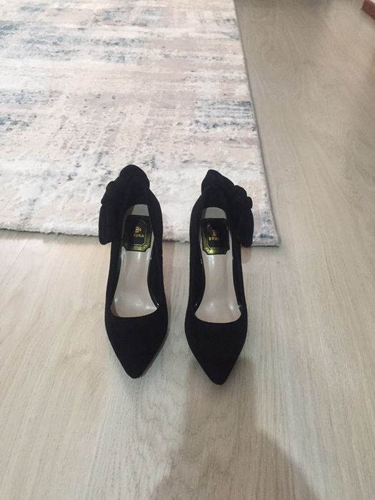 Туфли вечерние, замшевые 6000 тг