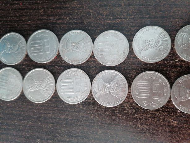 Monede de 100 lei cu chipul lui Mihai Viteazul