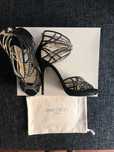 Jimmy Choo Diva  Сандали Оригинал С кристали(преливащи се)