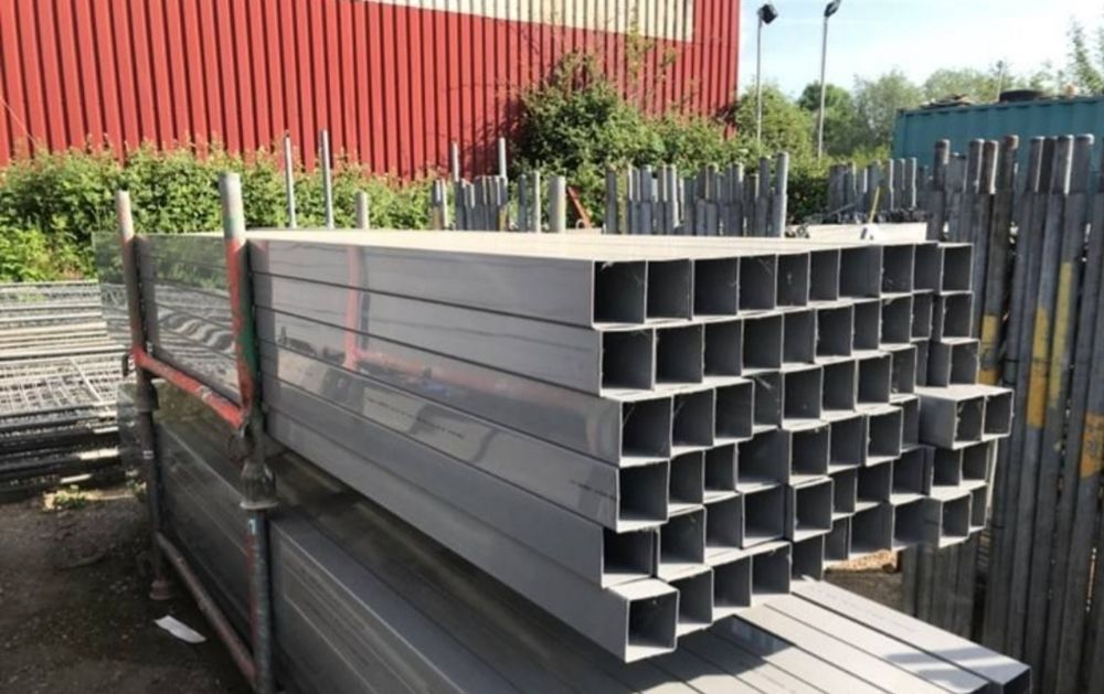 teava scurgere patrata pvc 80x80 burlan echivalent teava 110 pat cablu