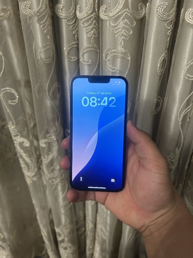 Iphone 13 pro
Xotirasi 128
Yili 2023
Rangi koʻk
Dakument karobka yoq
Y