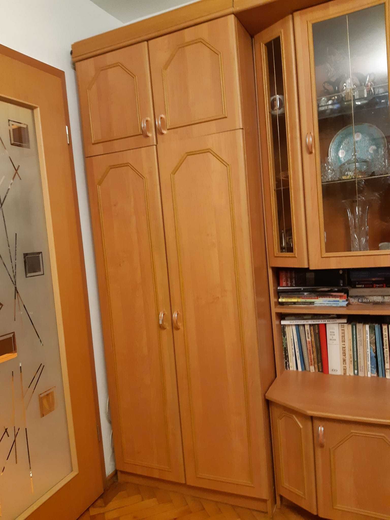 Vând mobilă living, ușă interior și șine perdele în stare foarte bună.