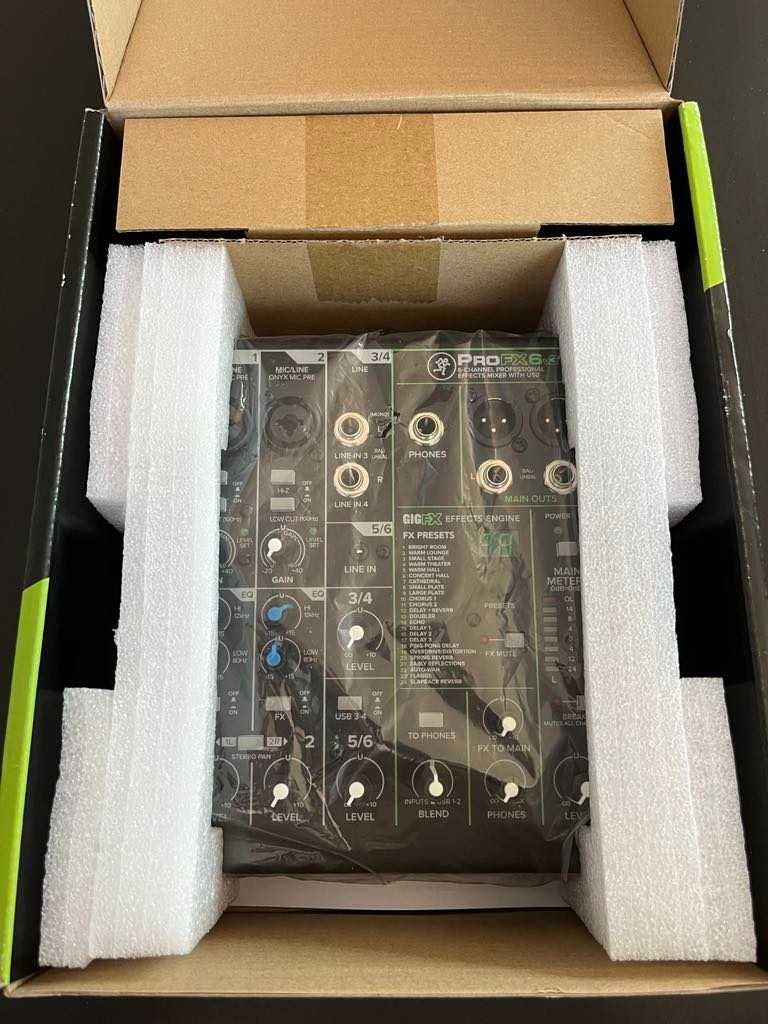 Mackie ProFX6v3 аудио миксер, audio mixer