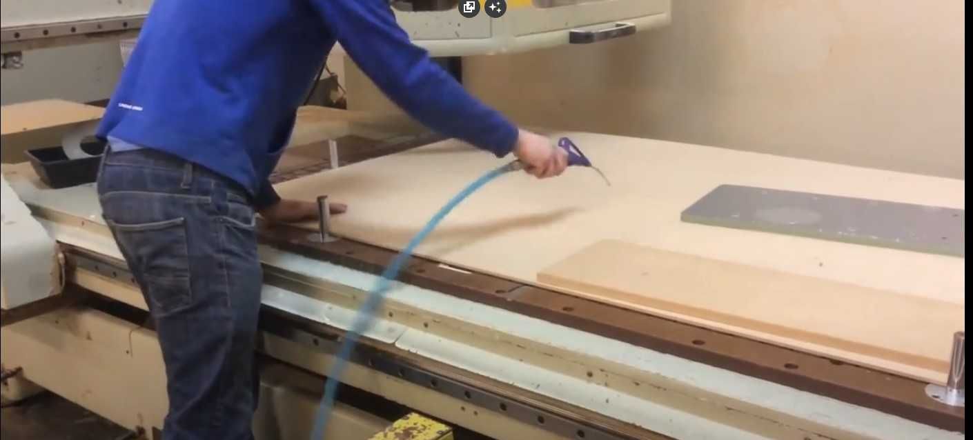 CNC Router ATC Masa Vacumatica + Magazie scule 8 buc