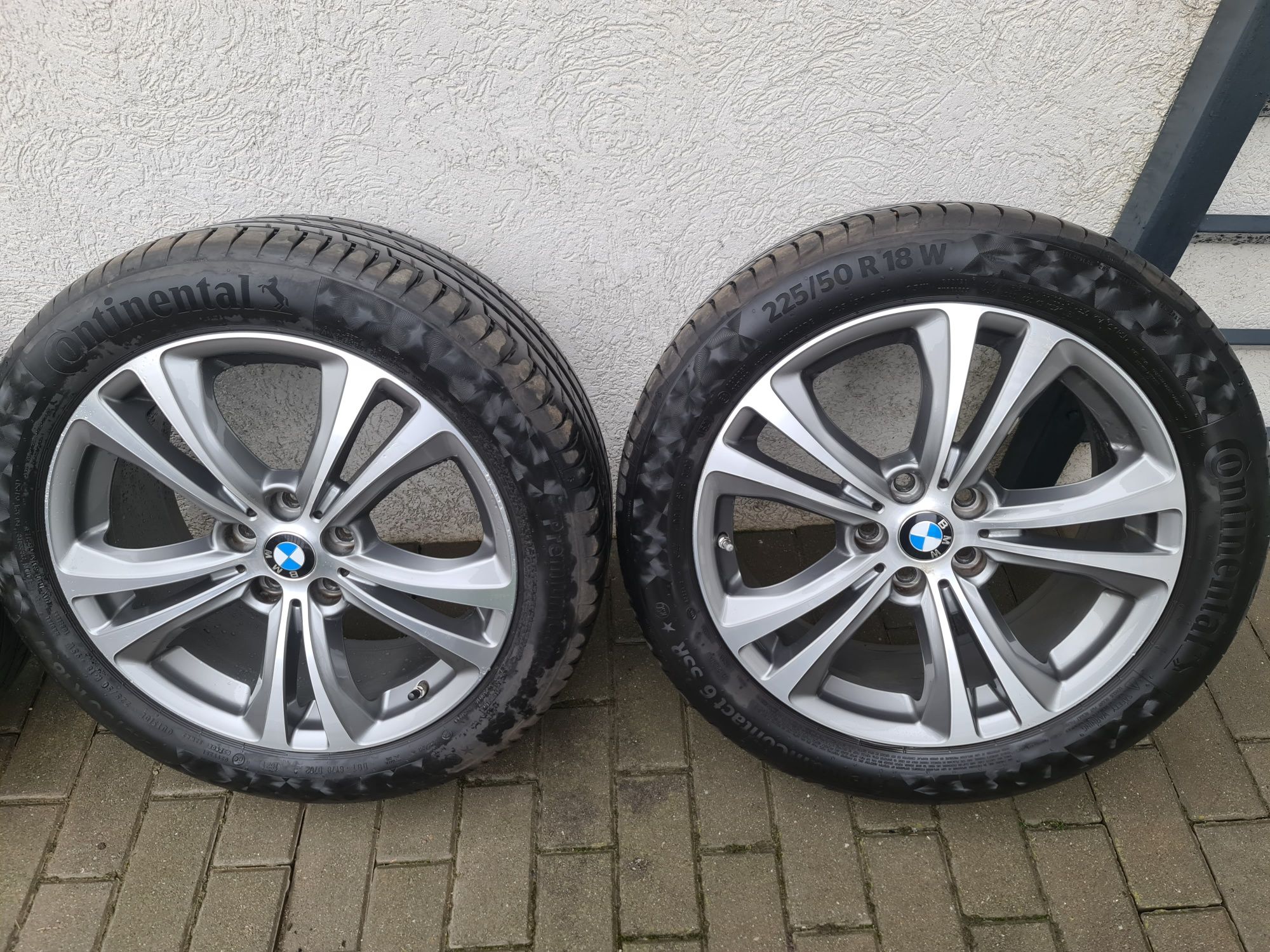Roti BMW R18 cu jante aluminiu originale si anvelope vara Continental