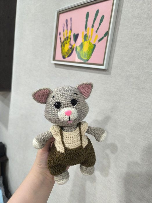 Вязаные игрушки ручной работы