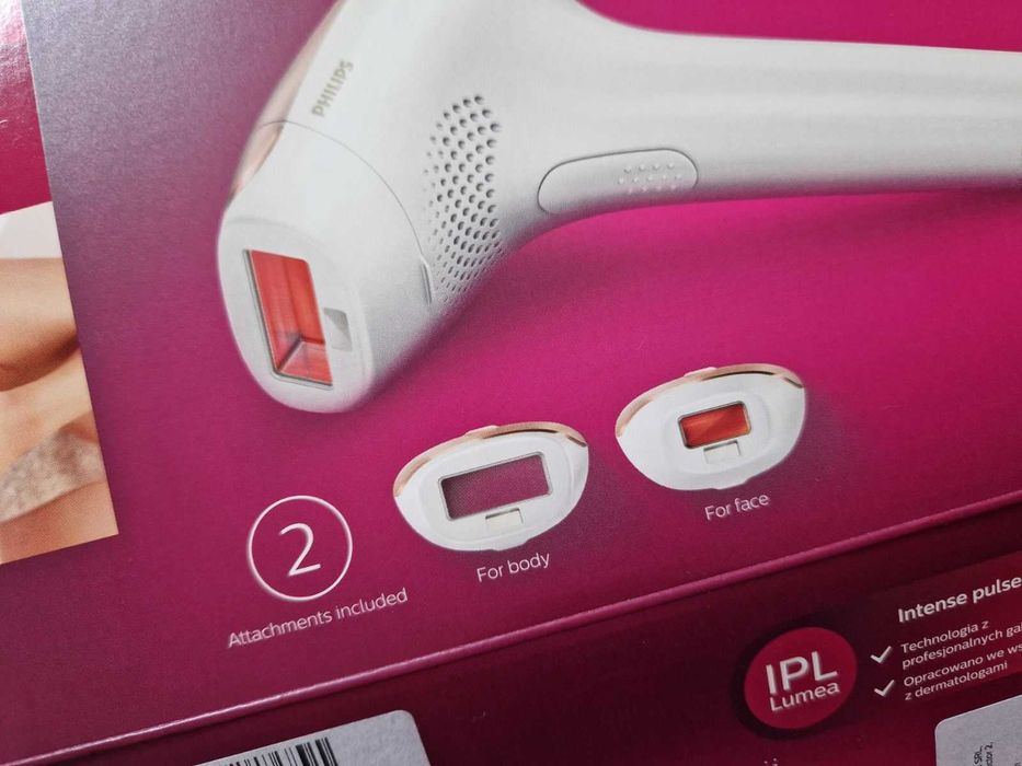Фотоепилатор Philips Lumea SC1997 нов с две приставки
